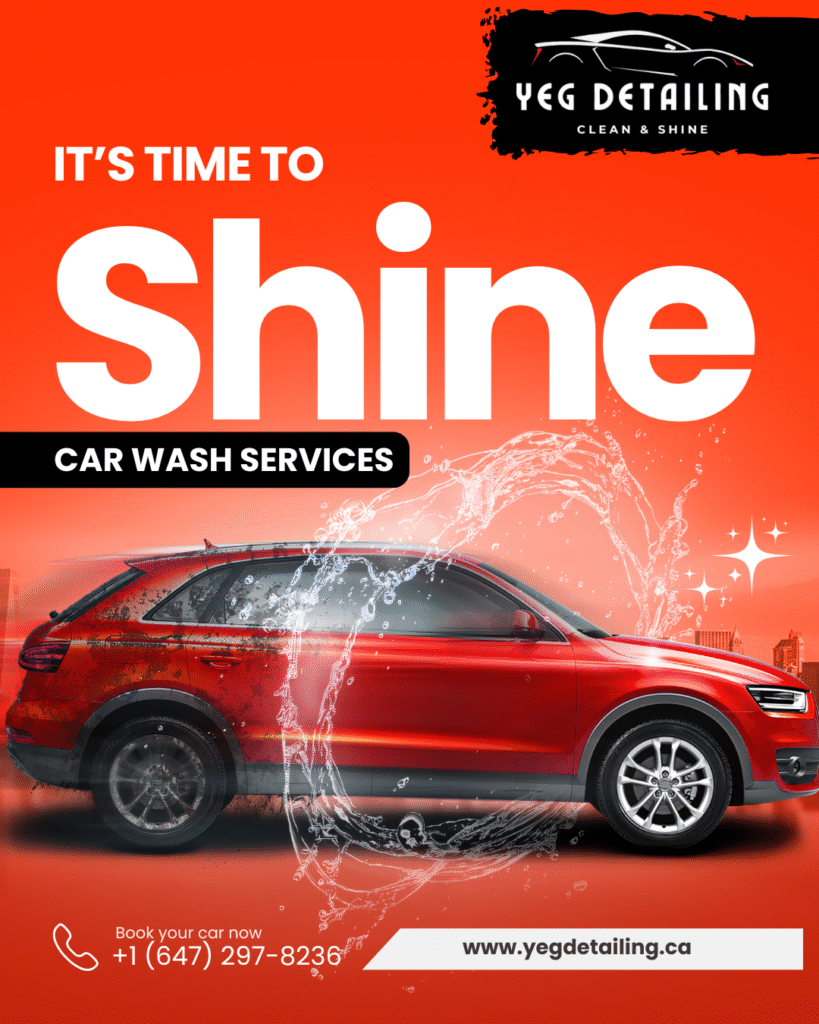 Car Detailing in Edmonton, car wash, yeg detailing