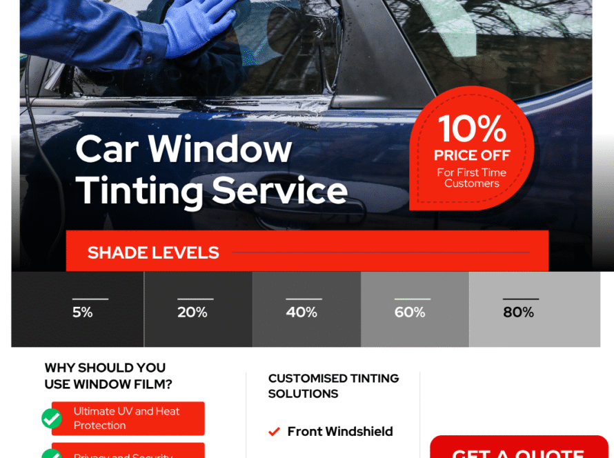 car window tinting service in Edmonton